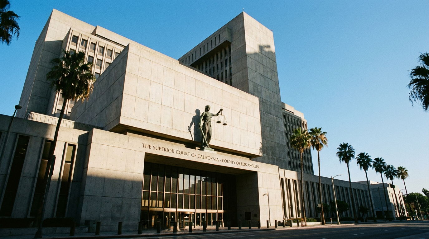 Illustration: Personal Injury Cases in Los Angeles: Do I Have to Go to Cou