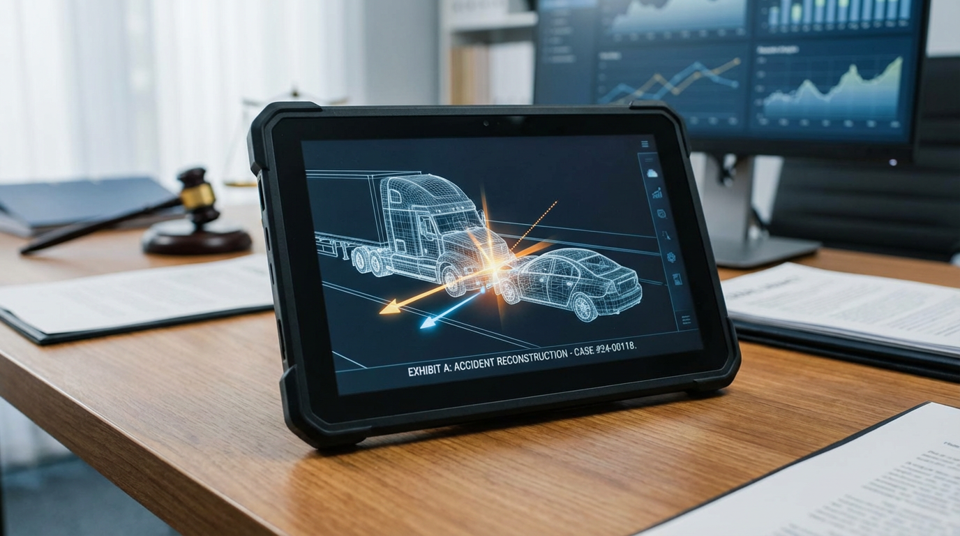 Illustration: Proving a Truck Accident Case