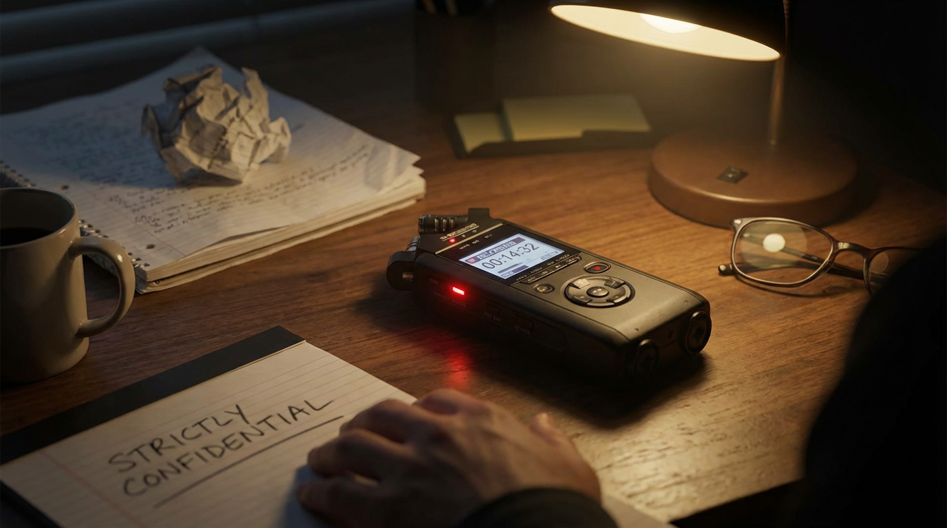 Illustration: Recorded Statements: Should You Give One?